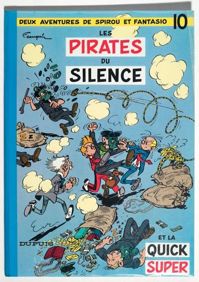 null Spirou 10 - Les pirates du silence
Première édition dos rond bleu de 1964. Rare...