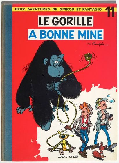 null Spirou 11 - Le gorille a bonne mine
Edition originale dos papier bleu gris....