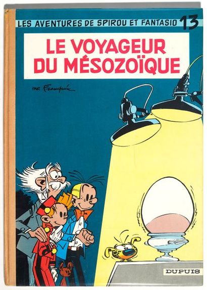 null Spirou 13 - Le voyageur du mésozoïque Edition originale (belge ?) pelliculée...