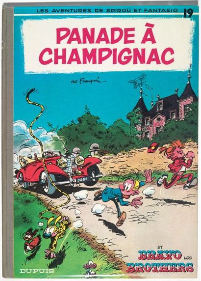 null Spirou 19 - Panade à Champignac
Edition originale dos rond gris, titre en bleu....