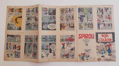 FRANQUIN Noël et l'Elaoin
Fascicule Spirou n°1131 du 17/12/1959 bien complet de son...