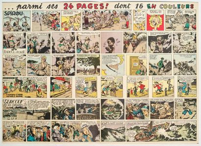 null Spirou - Supplément publicitaire
Rare document de 4 pages «Spirou présente une...