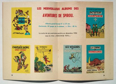 null Spirou/Dupuis - Catalogue 1956/57
Le Dictateur et le champignon en couverture....