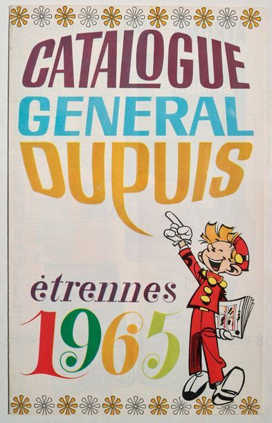 null Spirou/Dupuis - Catalogue 1965
Etrennes 1965. Superbe livret de 16 pages non...