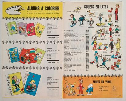 null Spirou/Dupuis - Catalogue 1965
Etrennes 1965. Superbe livret de 16 pages non...