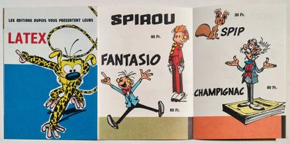 null Spirou/Dupuis - Catalogue de Latex
Dépliant des années 60, avec le marsupilami...