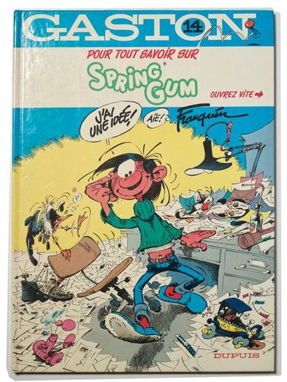null Gaston 14 - Tirage spécial pour Spring Gum
Tirage publicitaire numéroté (/2000)...