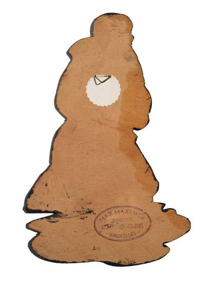 null Tintin - Silhouette
Ancienne décoration en bois représentant Haddock et peignoir...