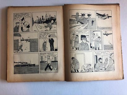 null Tintin N&B - L'oreille cassée
Edition originale A2 de 1937, pages de garde grises....