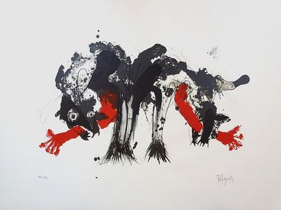 REBEYROLLE Paul Coexistence 1 / Lithographie en couleurs sur papier / Numéroté 50...