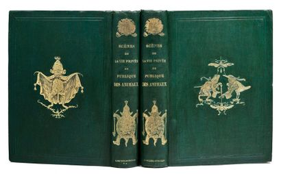 GRANDVILLE Jean-Ignace-Isidore 
Scenes from the private and public lives of animals....
