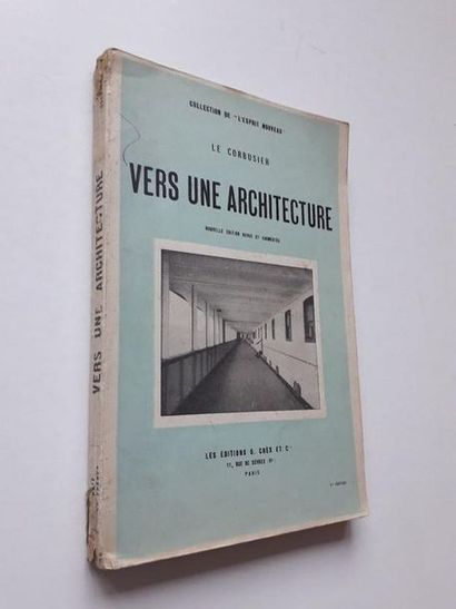 null «  Vers une architecture », Le Corbusier ; Ed. Les Éditions G. Crès et Cie,...