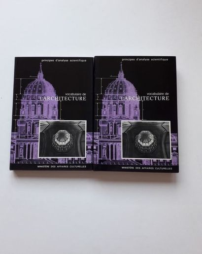 null « Vocabulaire de l’architecture » [Tomes 1 et 2], Œuvre collective sous la direction...