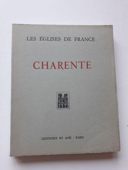 null « Les Églises de France : La Charente », Jean George ; Ed. Letouzey et Ané,...