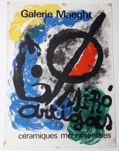 null J.Miro artigas : céramiques monumentales, Galerie Maeght, Paris, sans date ;...