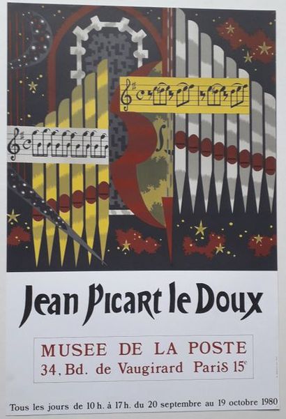 null Jean Picart Le Doux, Musée de la Poste, Paris, 1980; Imprimerie Moderne du Lion...