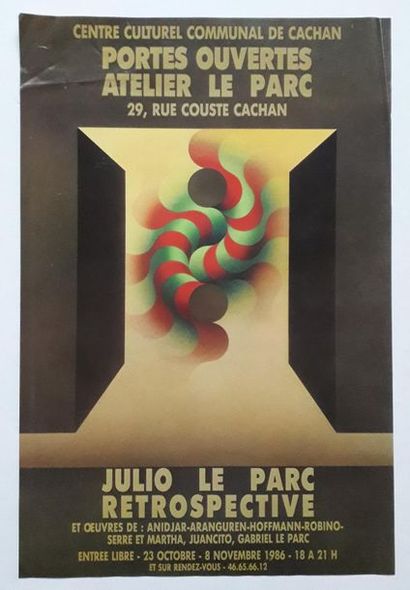 null Julio Le Parc retrospective: open door Le Parc workshop, Centre Culturel Communal...