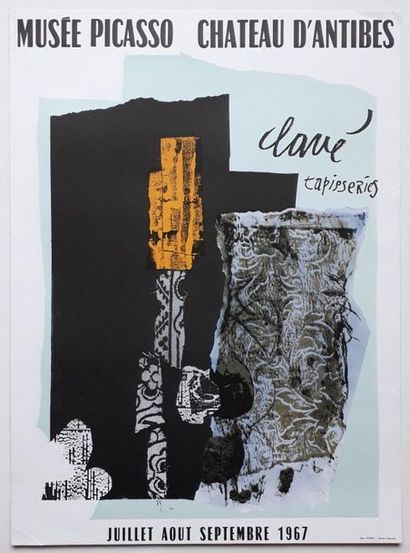 null Clavé : tapisseries, Musée Picasso, Château d’Antibes, 1967 ; Imprimerie SUDEF...