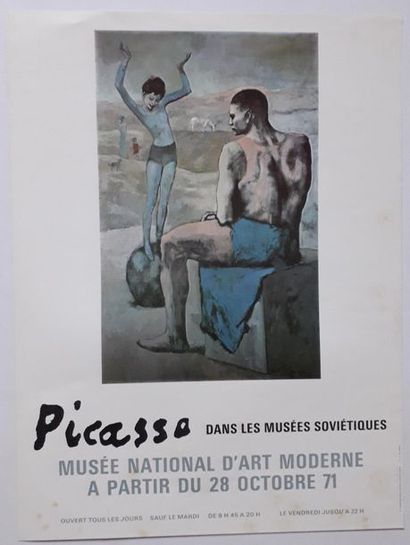 null Picasso dans les Musée Soviétiques, Musée national d’art moderne, Paris, 1971 ;...