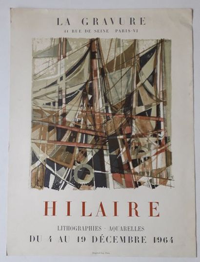 null Hilaire : lithographies – aquarelles, Galerie La Gravure, Paris, 1964 ; Imprimerie...