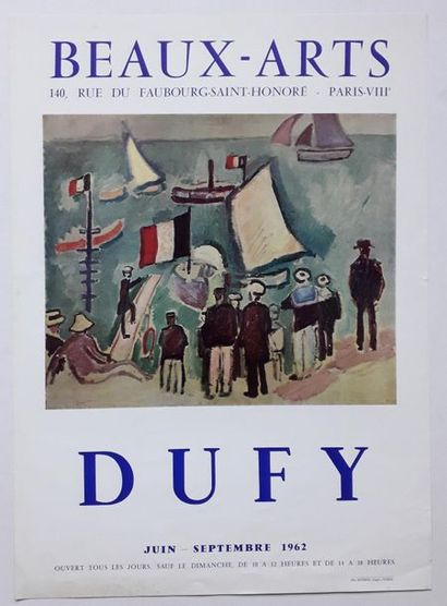 null Dufy, Galerie des Beaux-Arts, Paris, 1962 ; Imprimerie Ets Busson Paris, [65*47...