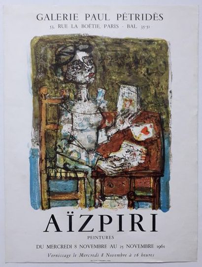 null Aïzpiri : peintures, Galerie Paul Petridès, Paris, 1961 ; Imprimerie E. et J....
