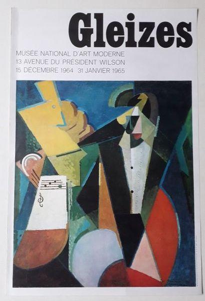 null Gleizes, Musée National d’Art Moderne, Paris, 1965 ; Imprimerie Arthèze [60*40...