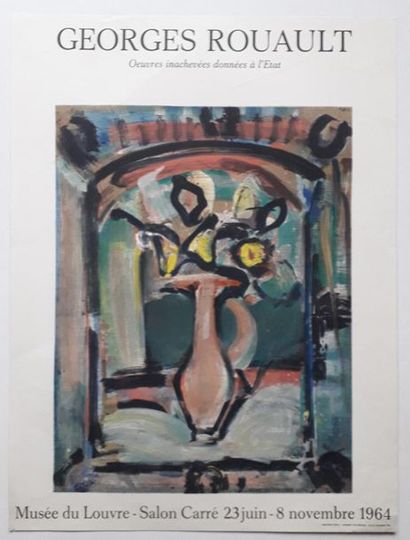 null Georges Rouault: unfinished works donated to the State, Musée du Louvre, Paris,...