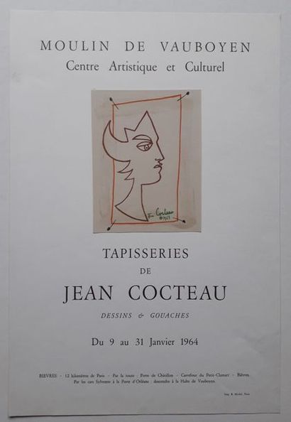 null Tapisserie de Jean Cocteau, Centre Artistique et Culturelle, Moulin de Vauboyen,...
