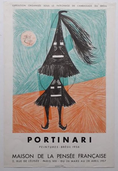 null Portinari : peintures -Brésil 1956, Maison de la pensée Française, Paris, 1957 ;...