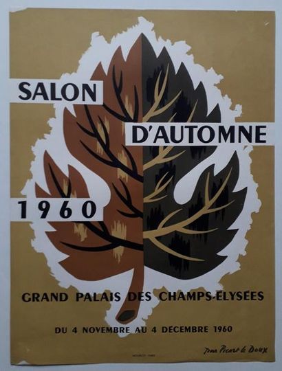 null Salon d’Automne 1960, Grand palais des Champs-Elysées, Paris, 1960 ; Imprimerie...