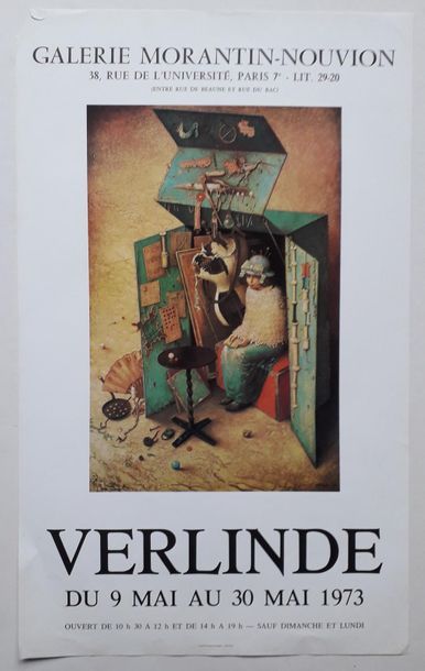 null Verlinde, Galerie Morantin-Nouvion, Paris, 1973; Société Française des Régies...