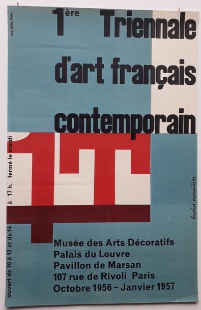 null 1 ère Triennale d'art Français contemporain, Musée des arts décoratifs, Paris,...