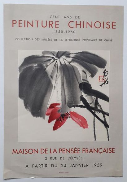 null 100 ans de peinture chinoise 1850-1950; collections of the museums of the People's...