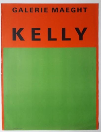null Kelly, Galerie Maeght, Paris, sans date, [66*51 cm], (assez bon état général,...