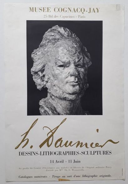 null H. Daumier : Dessins – Lithographies – Sculptures, Musée Cognacq-Jay, Paris,...