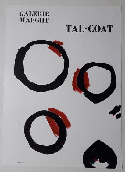 null Tal-coat, Galerie Maeght Paris, sans date ; Maeght, éditeur imprimeur, [65,5*48...