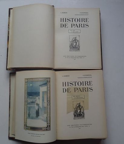 null « Histoire de Paris : des origines à 1789 / de 1789 à nos jours » [tomes 1 et...