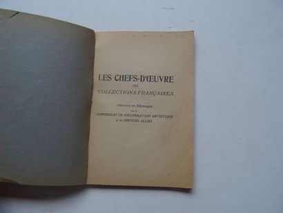 null « Les Chefs-d’œuvre des collections Françaises retrouvés en Allemagne par la...