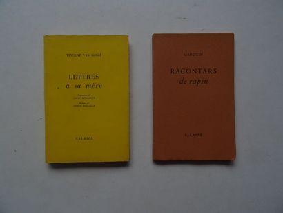 null Lot de 2 ouvrages

- « Racontars de rapin » Gauguin ; Ed. Falaize,1951, environs...