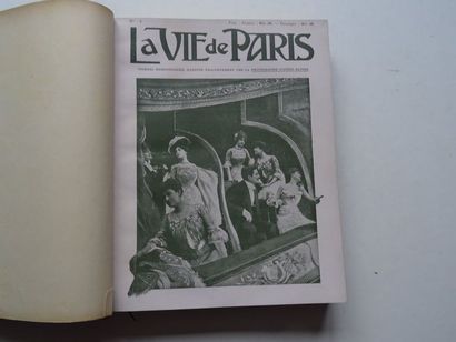 null « La vie de Paris 1901 » [Recueil de la revue illustrée "La vie de Paris" contenant...