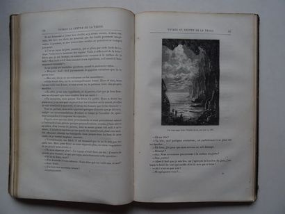 null « Voyage au centre de la terre », Jules Verne ; Ed. J. Hetzel, Éditeur, 1867,...