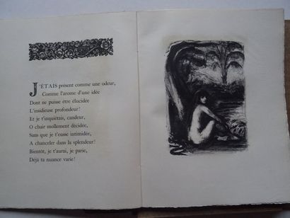  « Le serpent », Paul Valéry, Sonia Lewitska, Jean Marchand ; Ed. Éditions EOS, 1926...