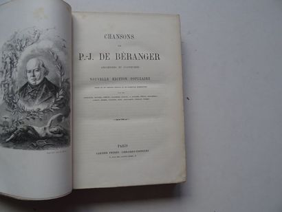 null « Chanson de P-J de Béranger », P.J Béranger ; Ed. Garnier frères, libraires...