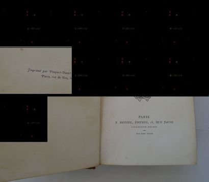 null "Les Dames Vertes", Georges Sand; Ed. J. Hetzel editor, undated, 346 p. (heavy...