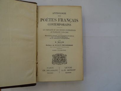 null "Anthologies of Contemporary French Poets (1866-1906)" [vol. 3], Collective...