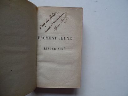 null "Fromont jeune et Risler ainé: Mœurs parisienne", Alphonse Daudet; Charpentier...