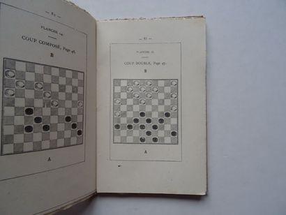null « Traité du jeu de dames », Manoury ; Ed. Delarue, libraire-éditeur, sans date,...
