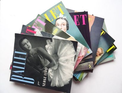 null « Ballet » [9 ouvrages suppléments à la revue "Art et Industrie"], Œuvre collective...