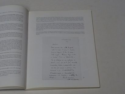 null « Manuscrits et lettres autographes » [catalogue de vente aux enchères], Œuvre...